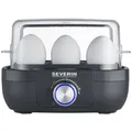 Severin EK 3166 Eierkocher BPA-frei, mit Messbecher, mit Eierstecher Schwarz