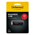 Intenso Business Line 32 GB USB Stick 2.0 Speicherstick 32GB schwarz/rot neu OVP
