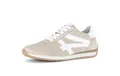Gabor Damen Low-Top Sneaker, Frauen Sneaker,Komfortable Mehrweite (H),oasi/Weiss (33),39 EU / 6 UK