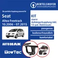 Für SEAT Altea Freetrack Typ 5P5/5P8 10.2006-07.2015 AHK starr +13pol sp. E-Satz