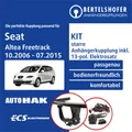 Für SEAT Altea Freetrack Typ 5P5/5P8 2006-2015 AHK starr +13pol sp. E-Satz TOP