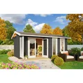 Lasita Holz-Gartenhaus Riverside Carbongrau 540 cm x 357,1 cm