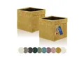 Lycce Regalkorb Lycce Kallax Boxen Cord, faltbare Aufbewahrungsboxen 33x33xH31cm (2 St)