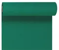 Duni Tête-à-Tête-Tischläufer aus Dunicel alle 120 cm perforiert, Uni jägergrün, 40 x 2400 cm