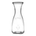Bormioli Karaffe Misura rund, klar, Fassungsvermögen 500 ml, Karaffe, ohne Verschluss, für Getränke, 26376