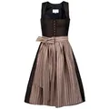 Edelnice Dirndl beige|schwarz 38