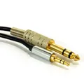2m Pro Ofc 3.5mm Stereo Klinkenstecker Auf 6.35mm 0.6cm Kabel [007