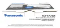 Panasonic KX-FA78X Trommelbremse Original KX-FL501/Kx-Flb 750/Kx-Flb 755 [A Box]