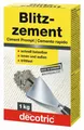 Decotric Blitzzement grau, 1 kg  Zement