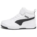 PUMA Rebound V6 Mid Sneakers Kinder Sneaker weiß 28 EU