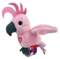 Happy Yappers Interaktiver Plüschvogel – Nachsprech-Modus, Musik & Chirping Sounds, Schlafmodus, Wiederaufladbar, Ideal für Kinder ab 18 Monaten, Inklusive USB-C-Ladekabel (Kakadu)