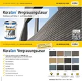 Koralan Vergrauungslasur 10,0l (Flint)