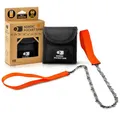 Nordic Pocket Saw Handkettensäge 65 cm - Original - Kompakte Handsäge mit Nylontasche für Wandern & Camping - Hand Kettensäge - Outdoor Säge Survival - Seilsäge Holz