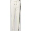 Only Regular Fit Sweatpants aus Viskose-Mix Modell 'POPTRASH LIFE' in Weiss, Größe XS/30