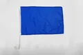 Drapeau de voiture Unicolore Bleu 45x30cm - Carflag de couleur bleur 30 x 45 cm