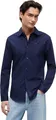 Tommy Jeans Herren Hemd TJM Original Langarm, Blau (Black Iris), S