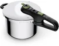 Tefal Schnellkochtopf "Secure Trendy", silber (edelstahlfarben), 4 l