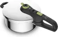 Tefal Secure Trendy Schnellkochtopf Induktion 4l, 2-Stufen-Garregler: