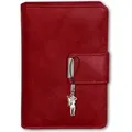 Money Maker Echtleder Damen Portemonnaie RFID Schutz rot 9x3x13 Börse OPJ701R - Rot