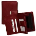 Money Maker Damen RFID Blocker Portemonnaie Geldbörse Farbwahl Leder OPJ701X