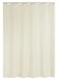 RIDDER Duschvorhang Textil Uni beige 180x200 cm Duschvorhang, Vorhang, Duschvorh