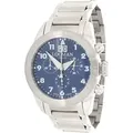0460A02-00BLWHB0 Italy Herrenuhr Isola D’ Elba Chrono Ref: 0460A Locman - Silber/Blau
