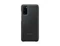 Samsung LED-View-Cover "EF-NG980" für Galaxy S20, Schwarz