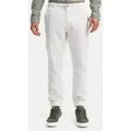 Indicode Leinenhose Herren Blnda Sommerhose Leinen Herrenhose samt dekorativem Gürtel aus Kordeln weiß S