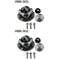 2x Radlagersatz SKF VKBA3651 2 Radlager Satz links rechts Vorderachse für Opel