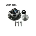1x Radlagersatz SKF VKBA 3651 passend für OPEL VAUXHALL GENERAL MOTORS