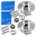 2x SKF Radnabe Radlagersatz vorne 5-Loch-Felge passend für Opel Astra H Zafira B