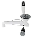 BLANCO Ablaufgarnitur 3,5'' mit Ablauffernbedienung und Überlauf rund / Ablau...