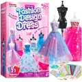 Modedesign Bastelset, geeignet für Kinder ab 8 Jahre, 400+ Teile, kreative Mo...