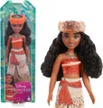 Mattel Disney Vaiana Bewegliche Modepuppe Glitzer Outfit Zubehör
