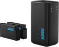 GoPro Max 2 Doppelakkuladegerät mit 2 Enduro Batteries