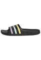 adidas Unisex Kinder Adilette Aqua Slides Kids, core black/orange tint/halo mint, 38 EU