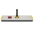 Rubbermaid Commercial Products HYGEN Quick-Connect Wischrahmen – 61 cm Silber – Flacher Aluminiumrahmen für professionelle Bodenreinigung und Staubwischen – Kompatibel mit HYGEN System