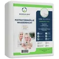Encasing Matratzenbezug Rumdumbezug Matratzenschoner Sensalou, Wasserdicht, rundum schützend, ideal bei Inkontinenz weiß 140 cm x 200 cm x 25 cm