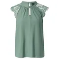 Vero Moda Blusentop VMMilla (1-tlg) Cut-Outs grün M (38)