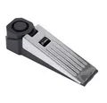 OLYMPIA OFFICE Türstopper T300 Elektronischer Türstopper mit Alarm und Erschütterungssensor, Türkeil, Türblocker mit Sirene Türalarm, silber/schwarz