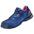 Atlas Sicherheitshalbschuh Damen GX 105 S1P ESD SRC DGUV Gr. 39 royal blue, neon-pink - Blau/Rosa - 39