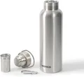 wenco Trinkflasche 0,75l Edelstahl, Silber