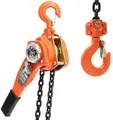 Ratschenzug Kettenzug 750kg Hebezug Hebelzug Flaschenzug mit Haken