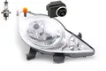 Scheinwerfer passend für Peugeot 107 06/2005-01/2012 Rechts Leucht. + Stellmotor