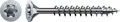 SPAX Universalschraube WIROX - Vollgewinde, Senkkopf, T-STAR plus, 4CUT Inhalt / Paket: 500 Stück|Gewindeform: Vollgewinde|Schraubendurchmesser: 4.5 mm|Kopfform: Senkkopf|Schraubenlänge in mm: 70 mm|Oberfläche: WIROX