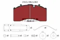 Bremsbeläge 2926901 TEXTAR für FIAT NISSAN