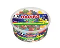 HARIBO Süßigkeit, Haribo Fußball Party Box Mischung aus Fruchtgummi Runddose 750g
