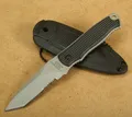 Herbertz Tanto Neck-Knife Fingermesser mit Halskette Taschenmesser Halsmesser