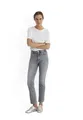 Mavi Damen Kendra Jeans, Grey Brushed Glam, 31/36