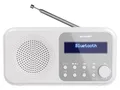 SHARP DAB+/FM Radio DR-P420, USB, Bluetooth, weiß DR-P420(WH)